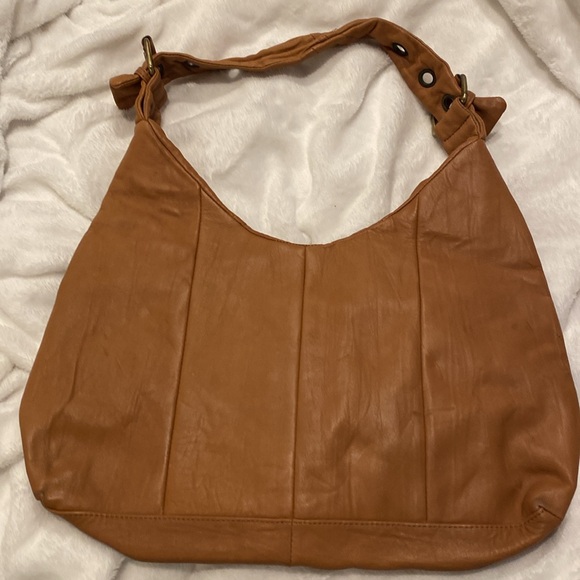 Adrienne Vittadini brown hobo bag - Picture 4 of 10